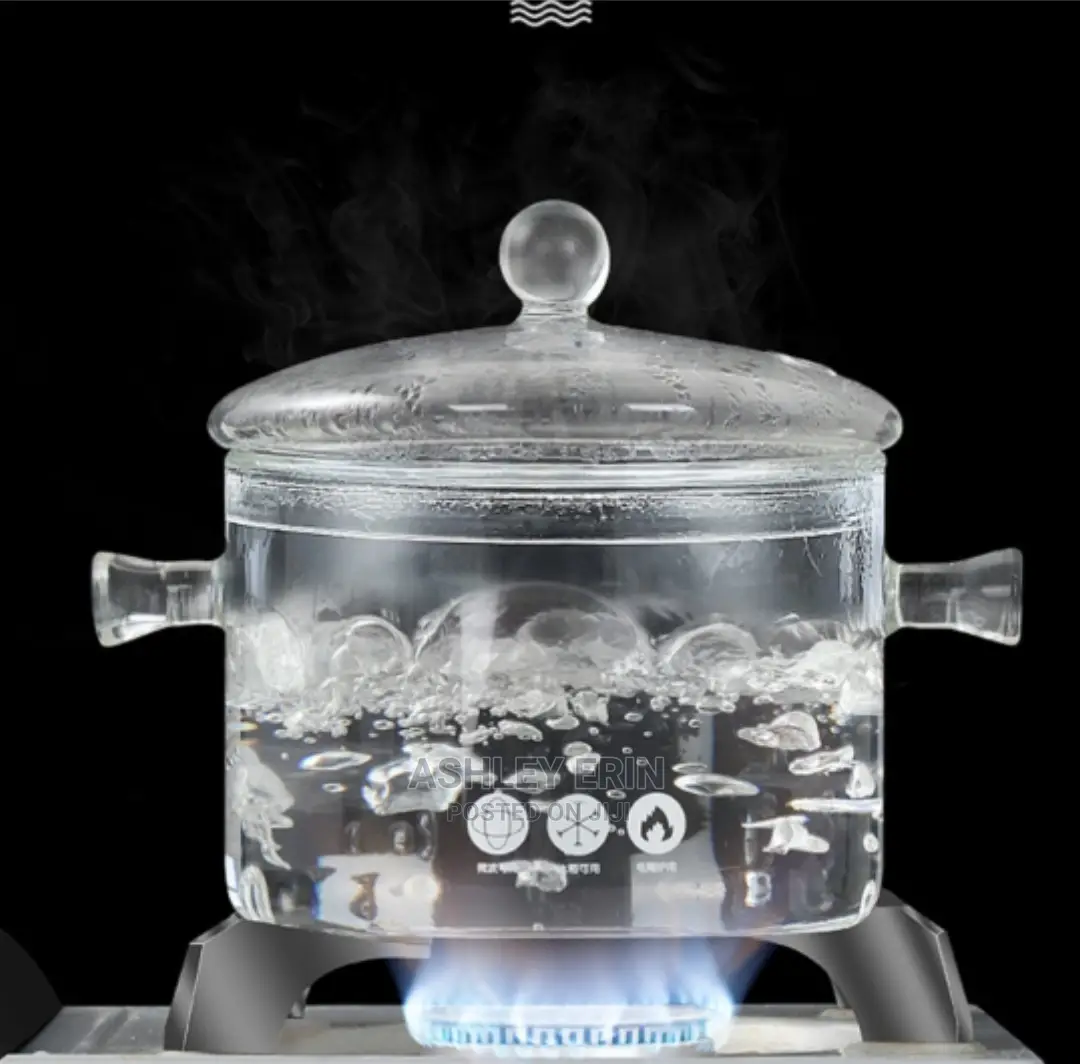 Glass Cooking Pot