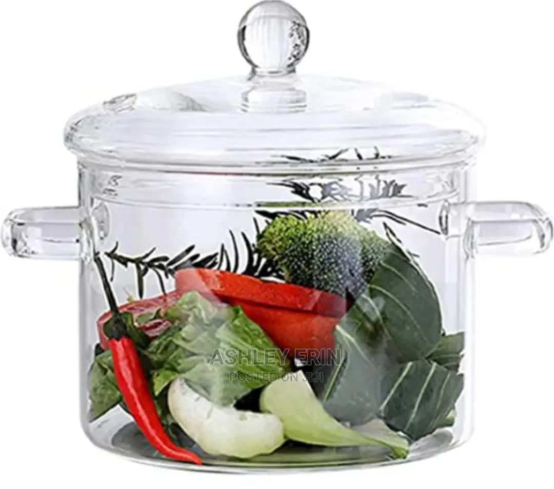 Glass Cooking Pot