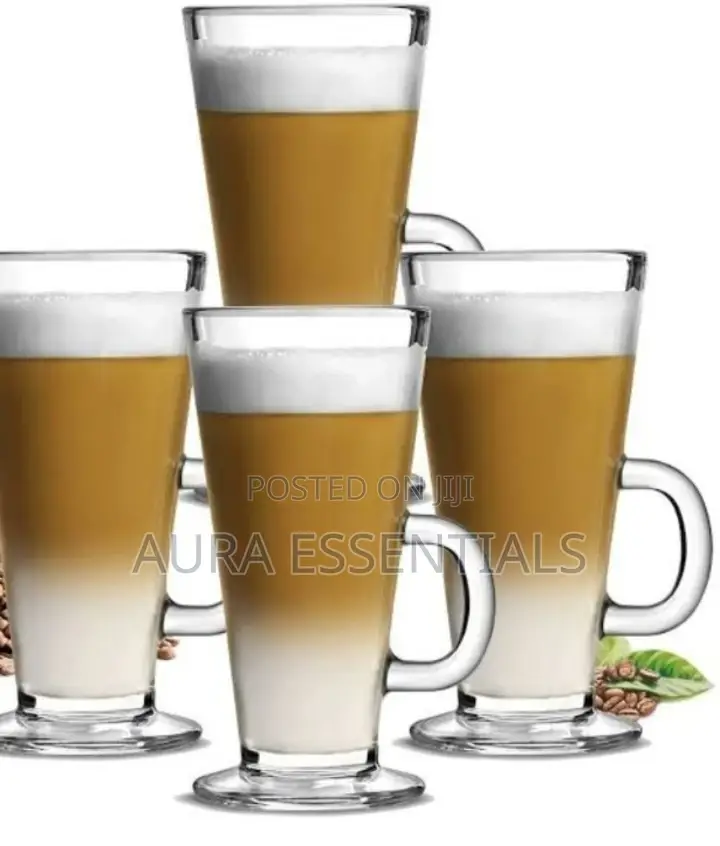 12pcs Latte Tea and Coffee Glasses