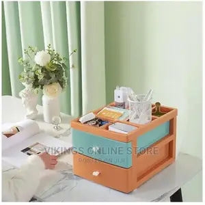 2 Tier Drawer Mini Storage Unit