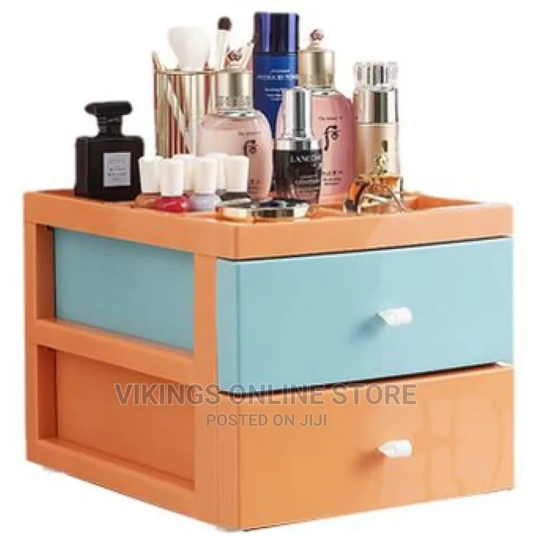 2 Tier Drawer Mini Storage Unit