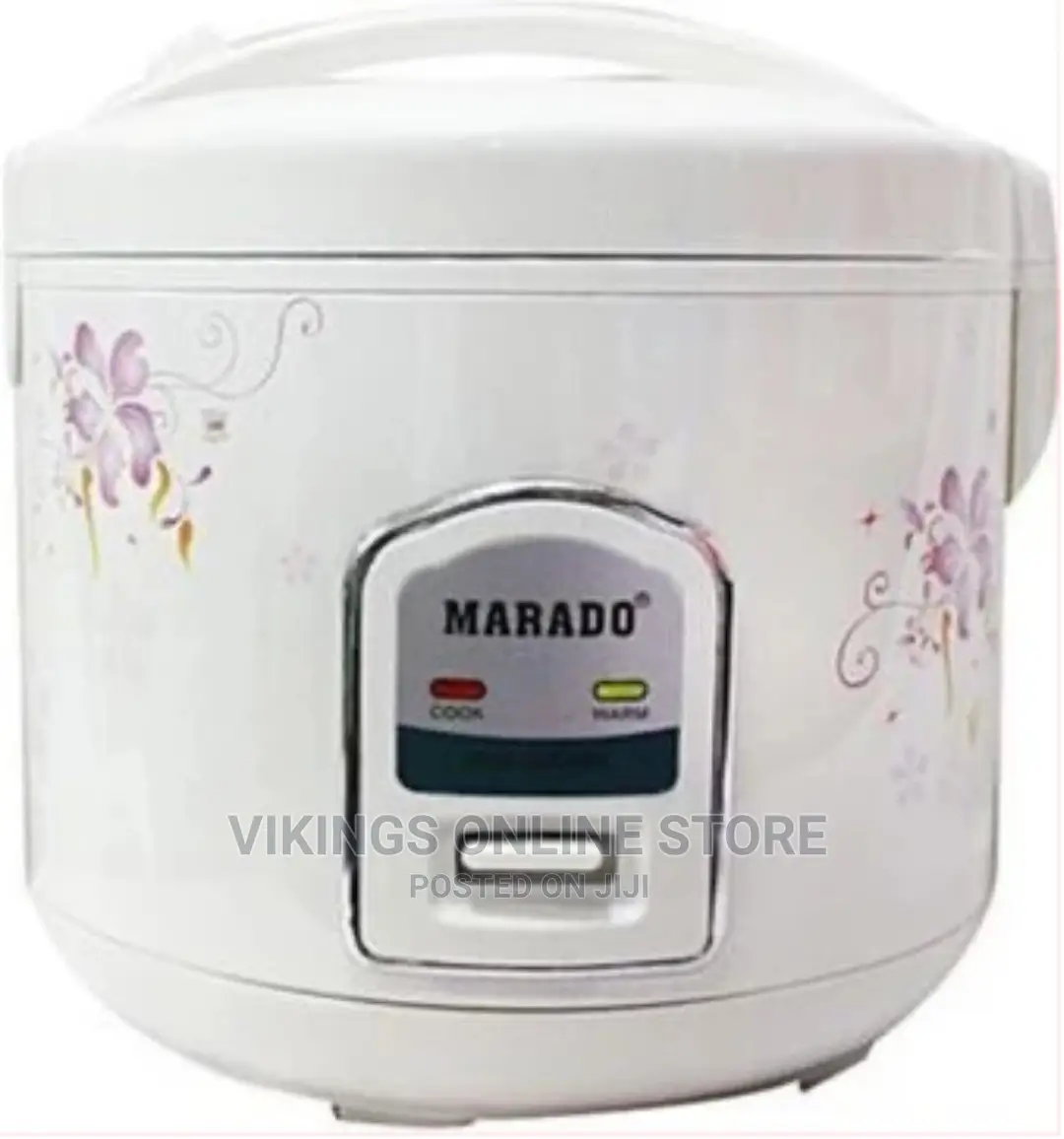 Marado Electric Rice Cooker- 5 Litres-500w – White