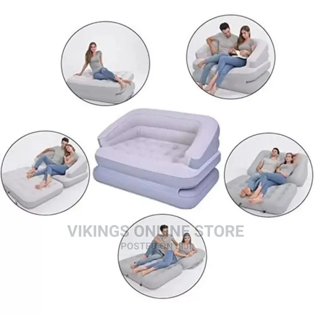 Double Air Couch Folding Sofa Bed Inflatable Mattress
