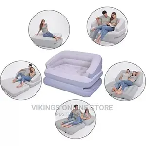 Double Air Couch Folding Sofa Bed Inflatable Mattress