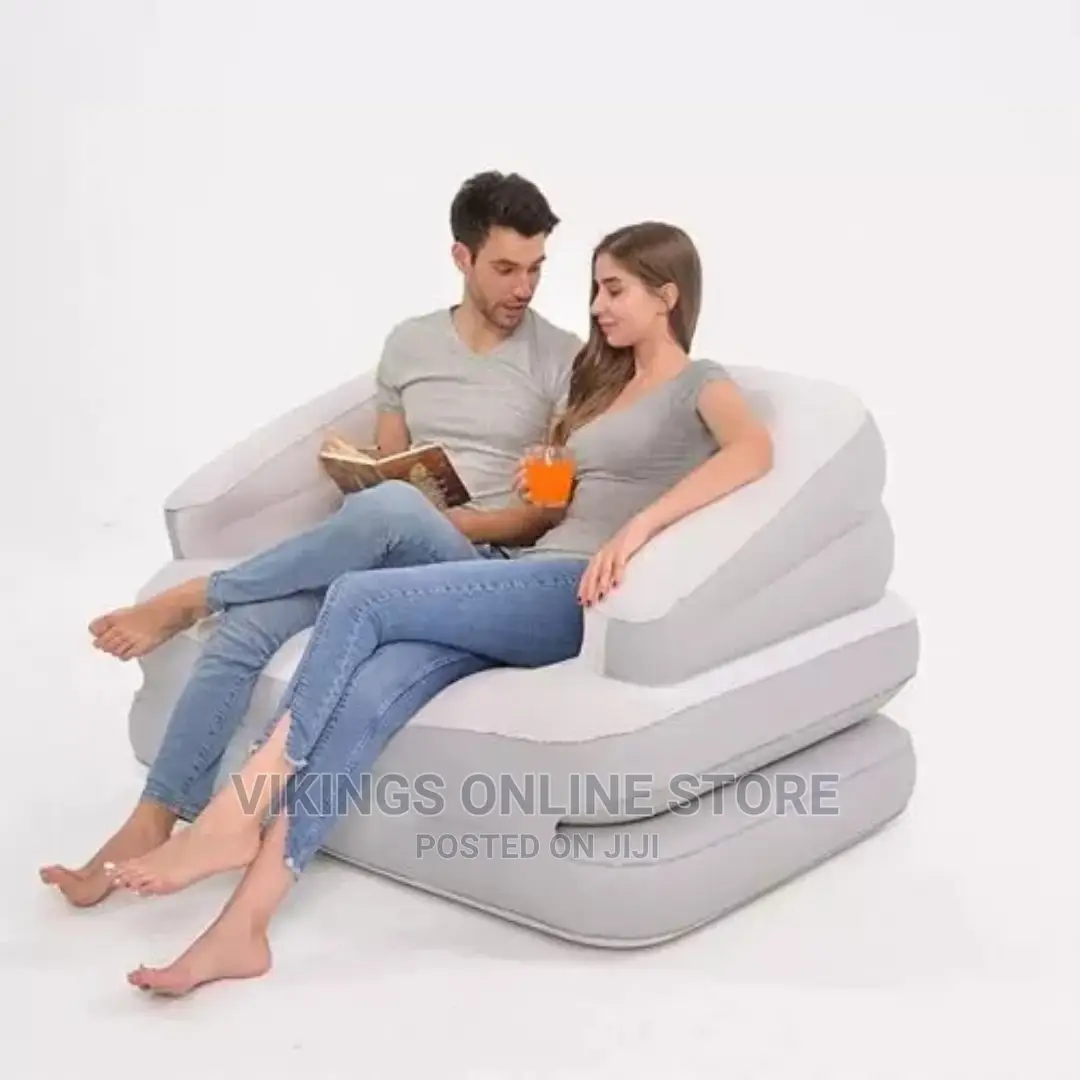 Double Air Couch Folding Sofa Bed Inflatable Mattress