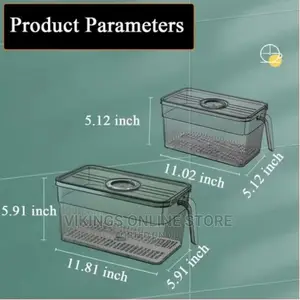 1piece Food Storage Container Refrigerator Organizer