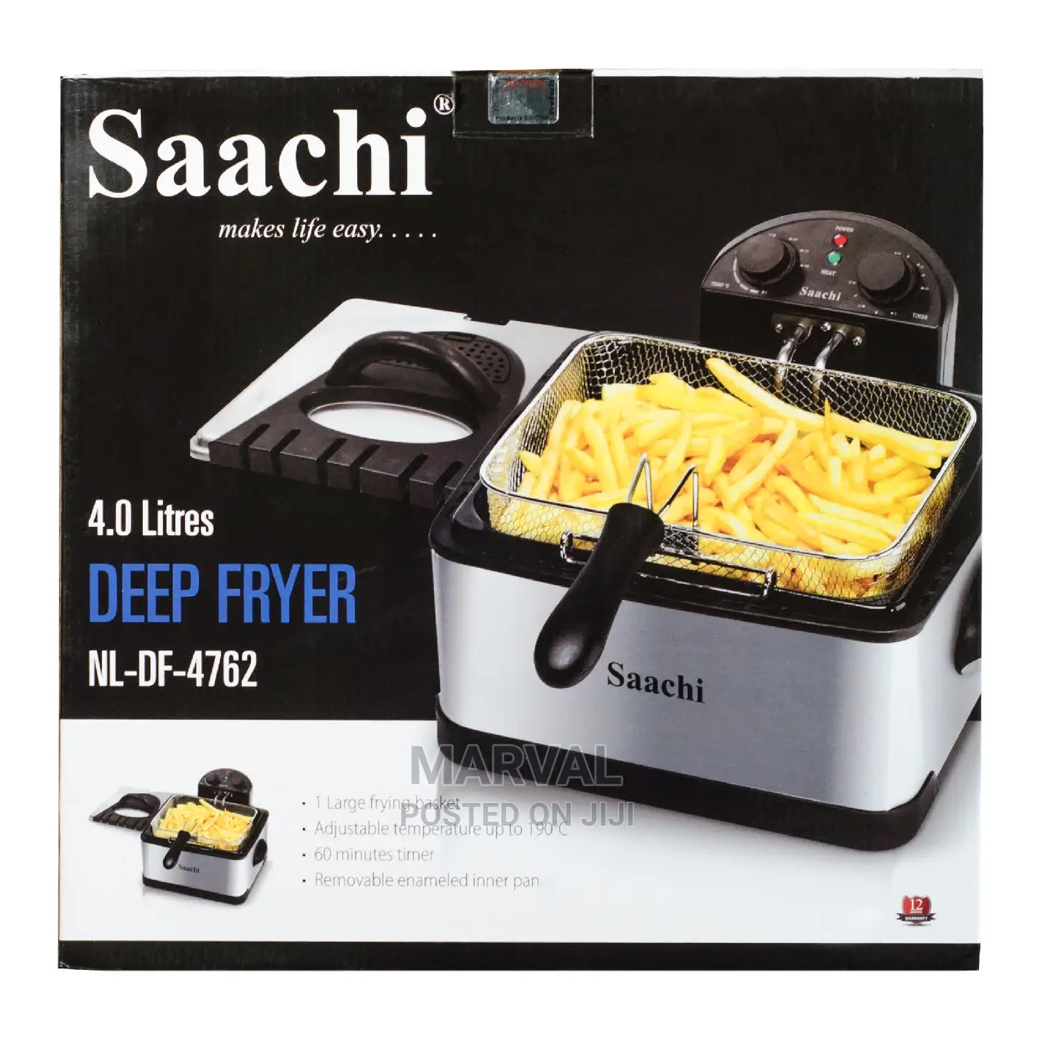 Deep Fryer 4.0L Saachi