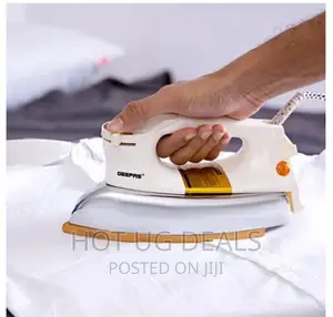 Geepas Dry Iron AC 220-240v, GDI23011 – Silver