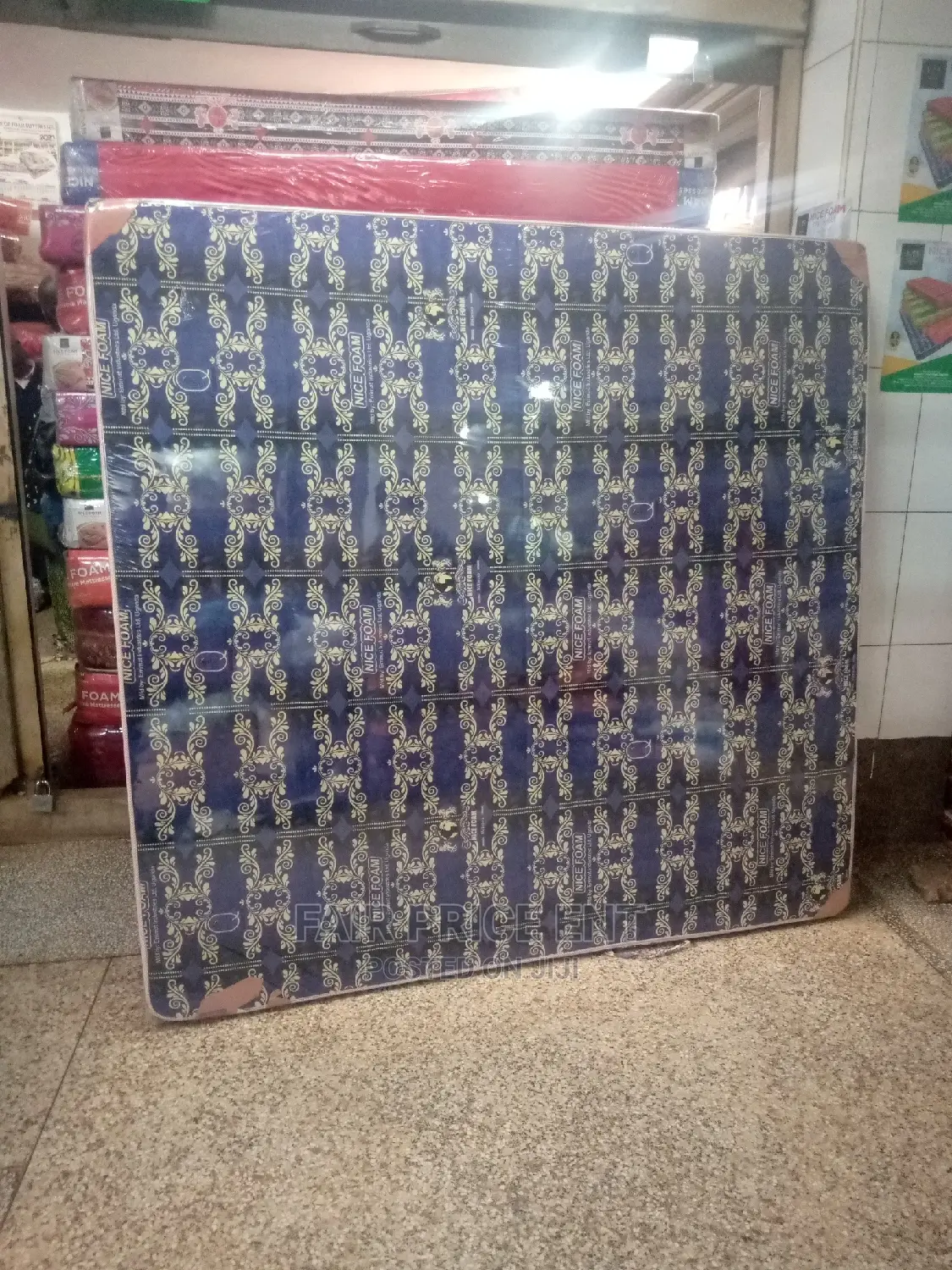 Mattress 5x6x6inches Sealed( Blue)