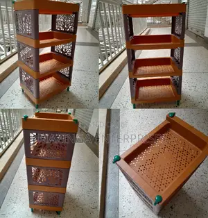 4tier Plastic Kitchen Rack