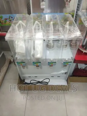 36L 4 Chamber Electric Juice Dispenser-White