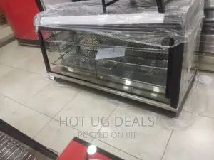 Commercial Food Display Warmer - Black
