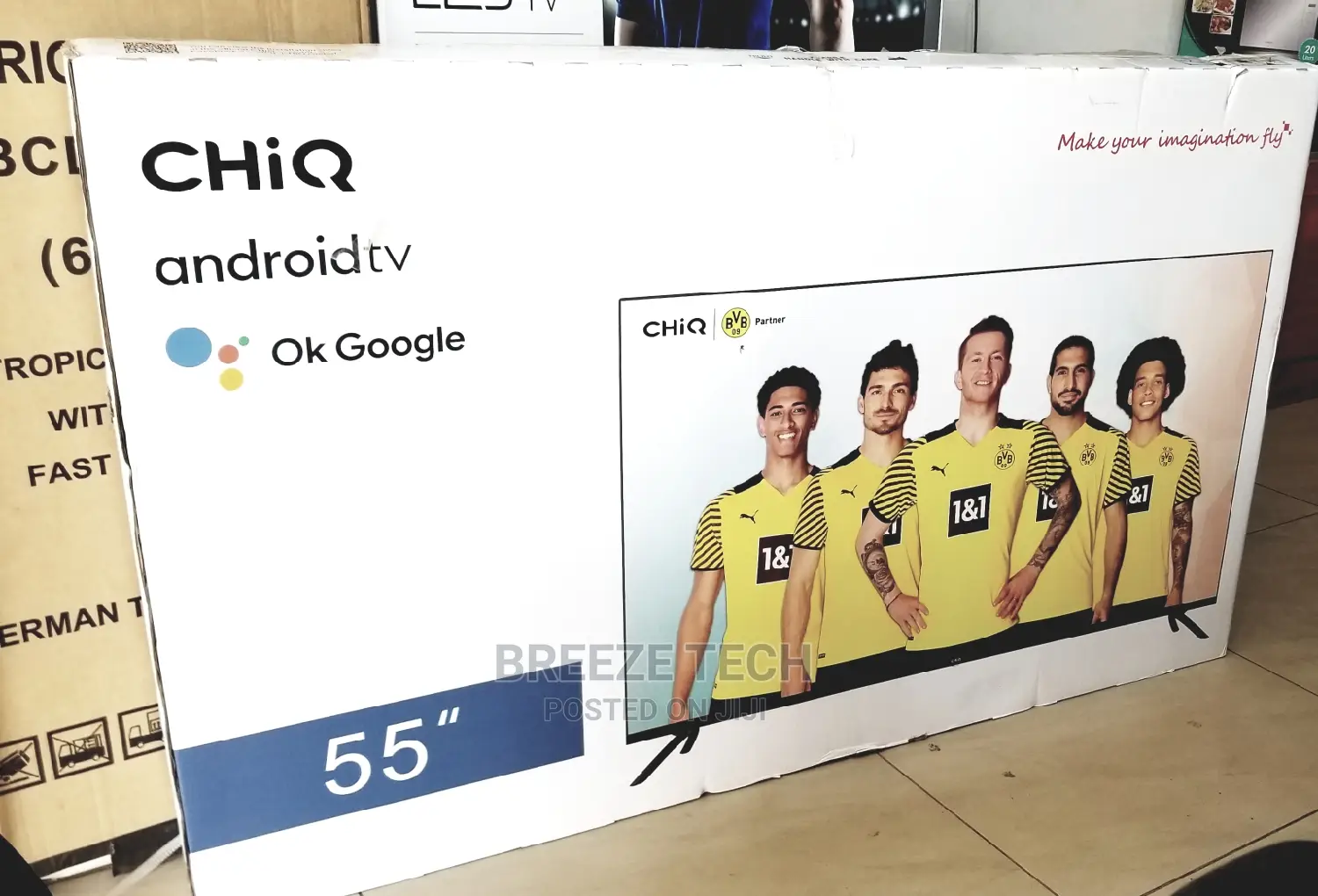55" Tv Chiq Smart