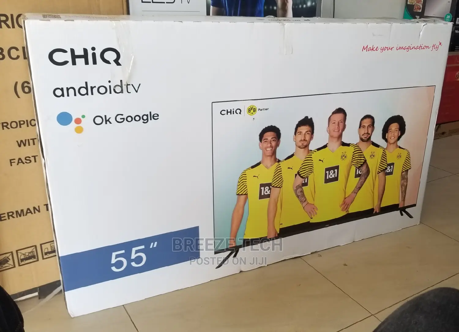 55" Tv Chiq Smart