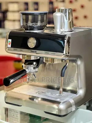 15 Bars Saachi Commercial Coffee Maker With 2 Yrs Warranty.