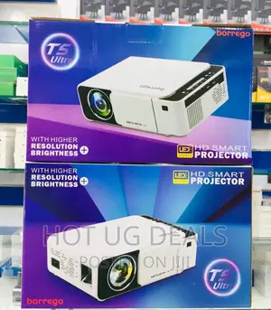 Borrego T5 Portable Mini Projector Wifi Home Theater Mirror