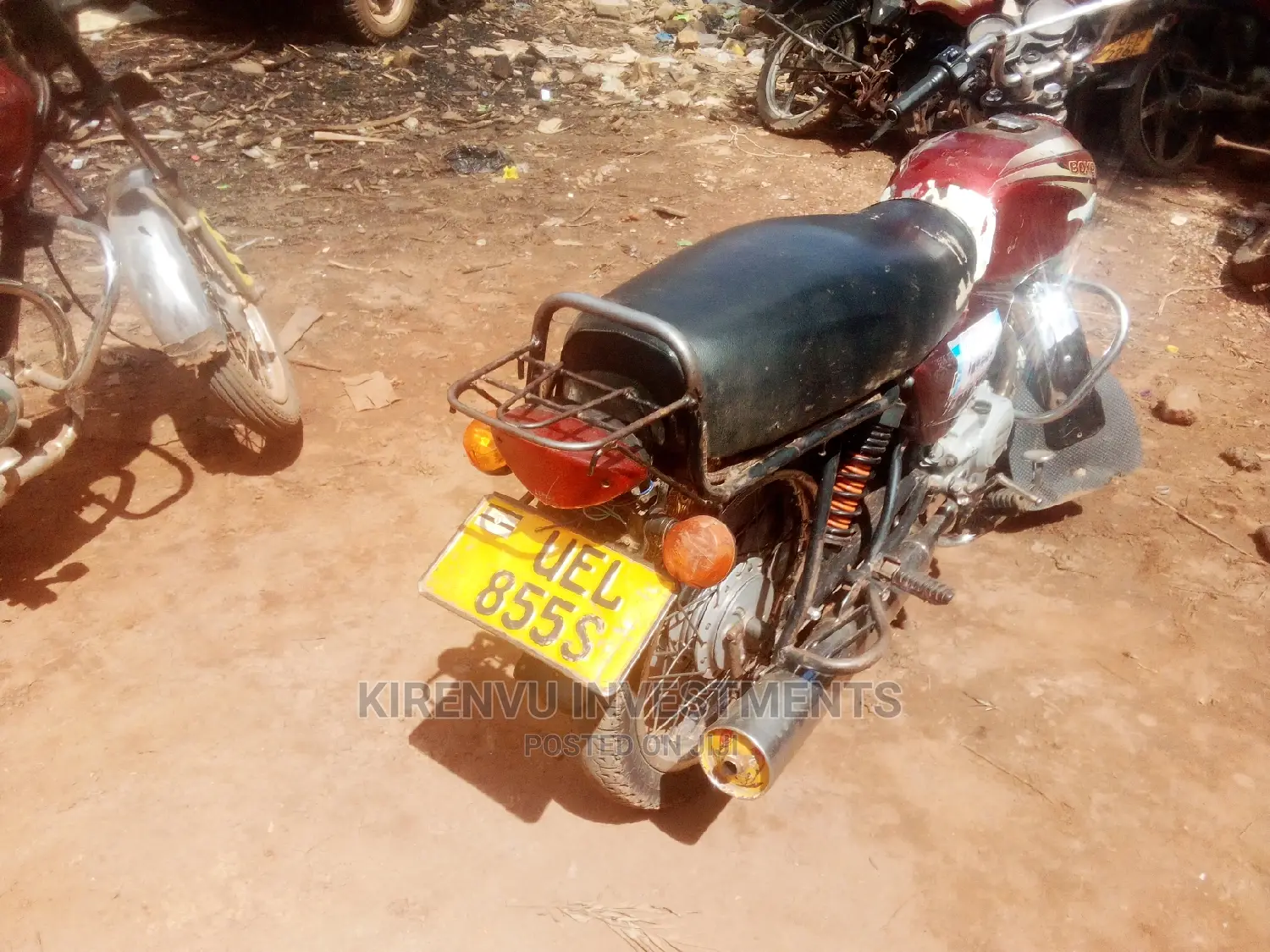 Bajaj Boxer BM100ES 2016 Purple