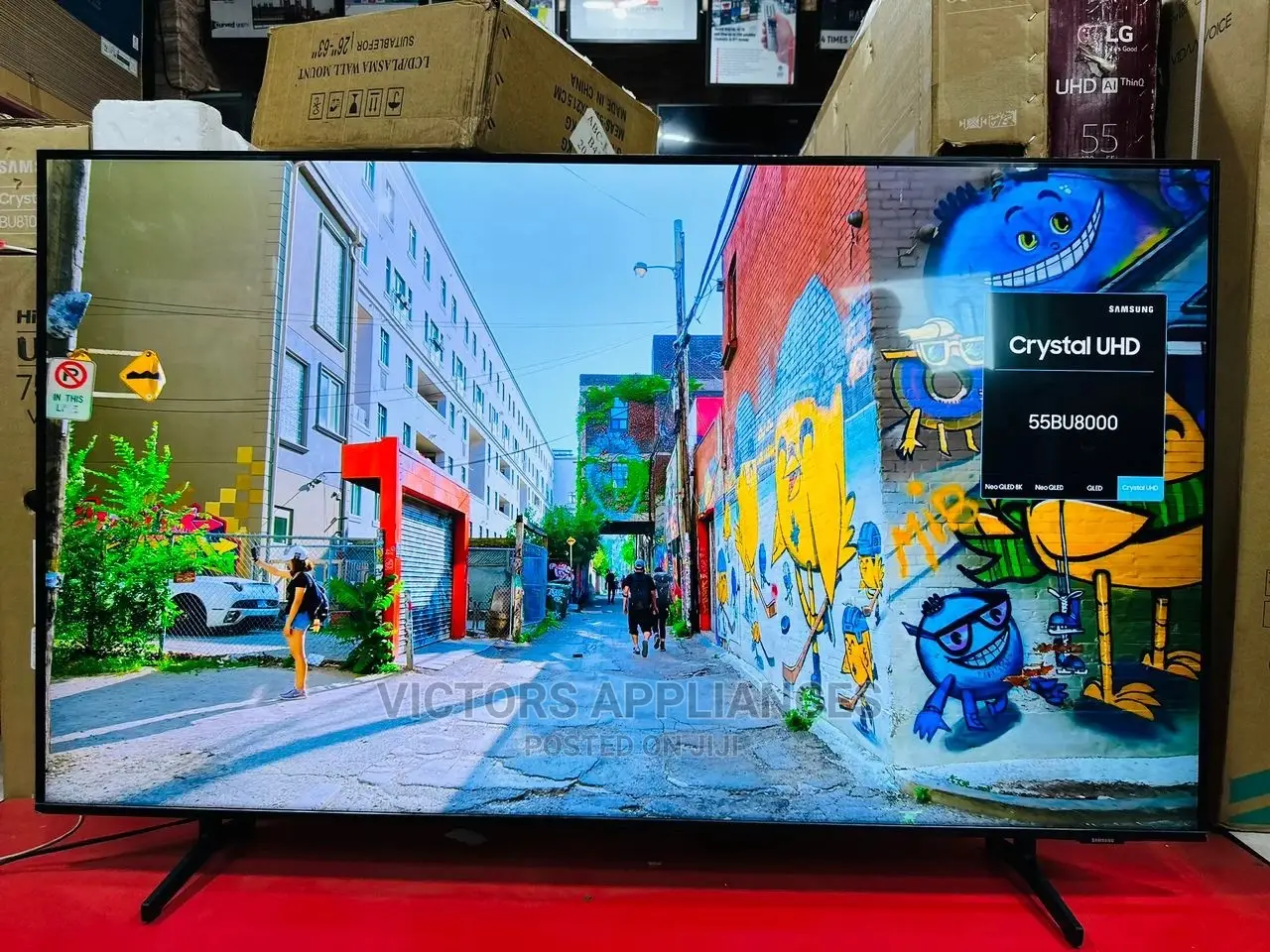 Samsung 55inches Uhd Crystal Smart Tv
