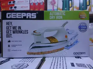 Geepas Dry Iron AC 220-240v, GDI2301 – Silver