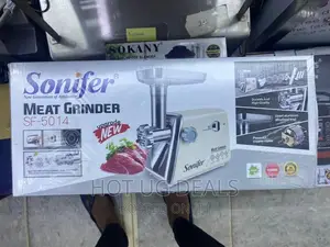 Sonifer Mincer Electric Meat Grinder Machine- Cream.