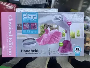 DSP Heat Handheld Garment Steamer Mini Steam Iron- Pink