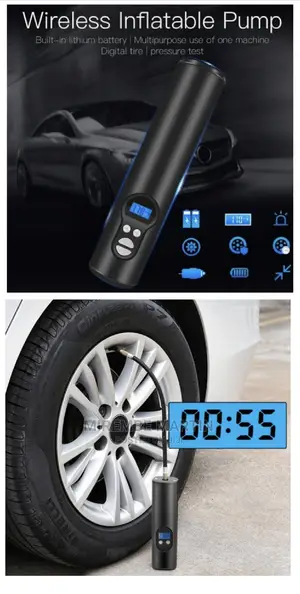 Mini Wireless Car Air Pump