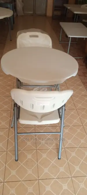 Restaurant Table White Foldable