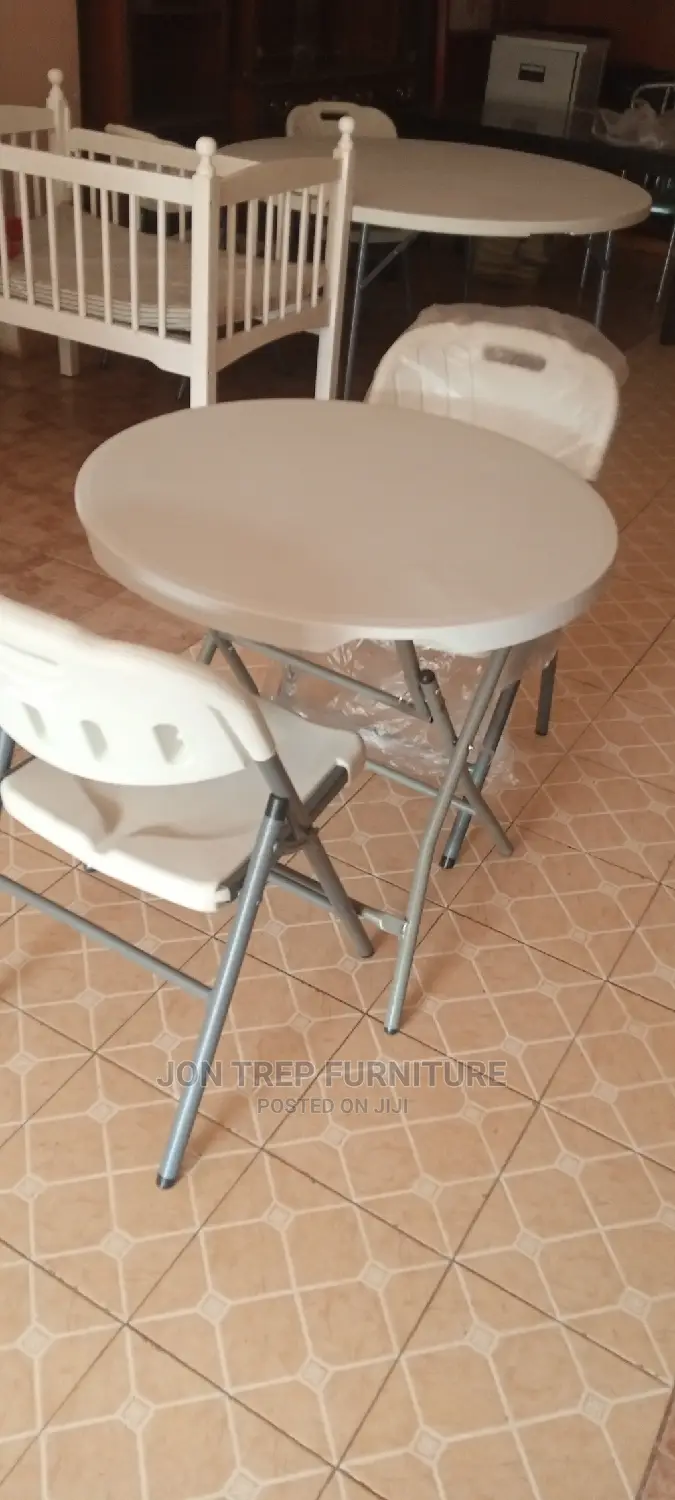 Restaurant Table White Foldable