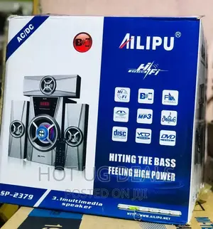 AILIPU 2379 – 3.1 Woofer Home Theatre System – Silver