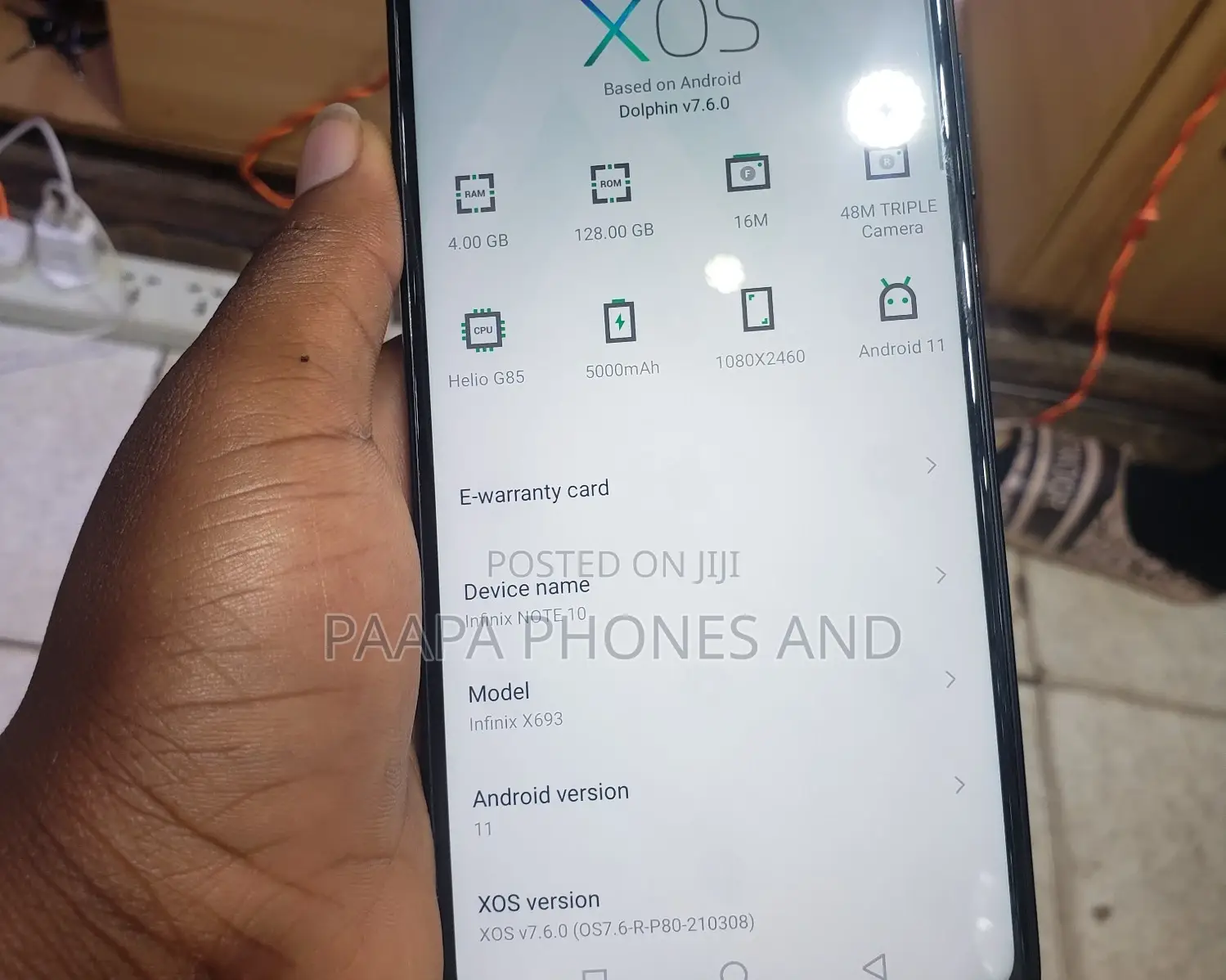 Infinix Note 10 128 GB Green