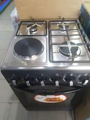Stand Cooker/Electric Oven 3gas-1electric Plate