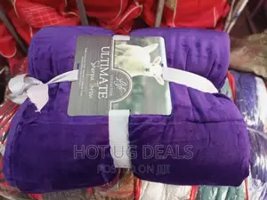 5*6 Double Face Soft Fleece Warm Blanket Fit- Purple