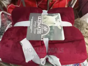 5*6 Double Face Soft Fleece Warm Blanket Fit- Maroon
