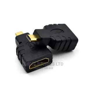 Micro HDMI to HDMI Type D Male to HDMI Female Coupler