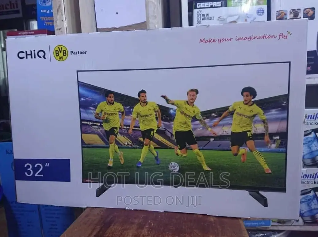 Chiq 32-inch Digital Hd Led Tv With In-built Decoder – Black