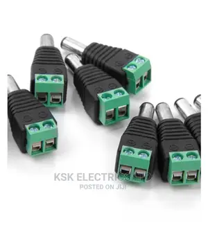 DC Green Male Connection DC Power Adapter