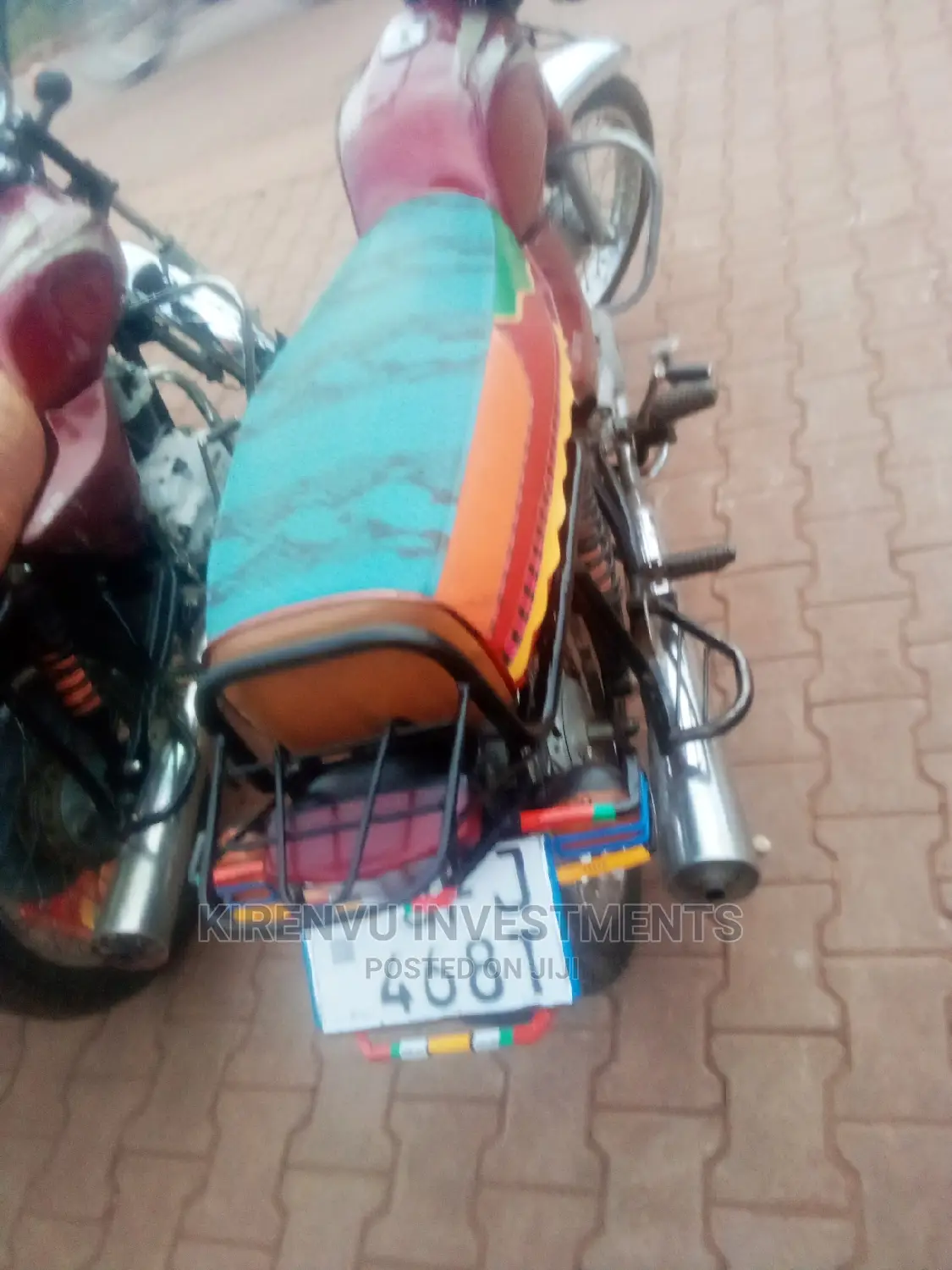 Bajaj Boxer BM100ES 2018 Red