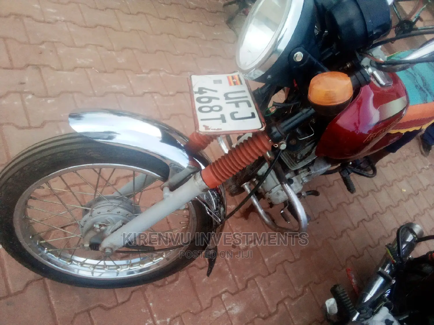 Bajaj Boxer BM100ES 2018 Red