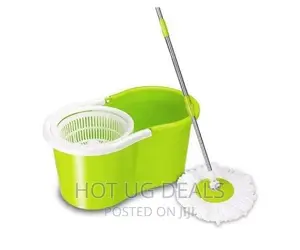 360 Spin Magic Mop With Bucket - Green