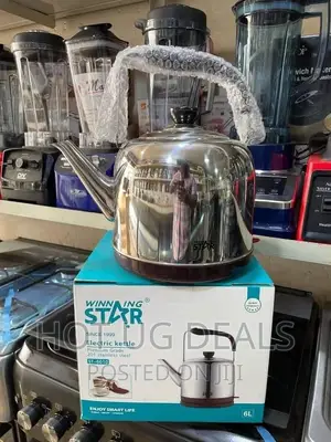 Winningstar 5 Littre Electric Kettle – Silver
