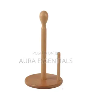 Wooden Paper Towel Holder