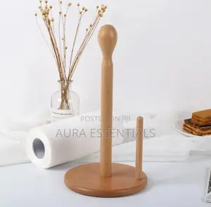 Wooden Paper Towel Holder