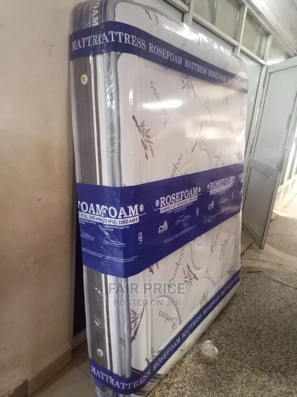 Spring Mattress Double Layer 4*6 in 10 Inches (White)