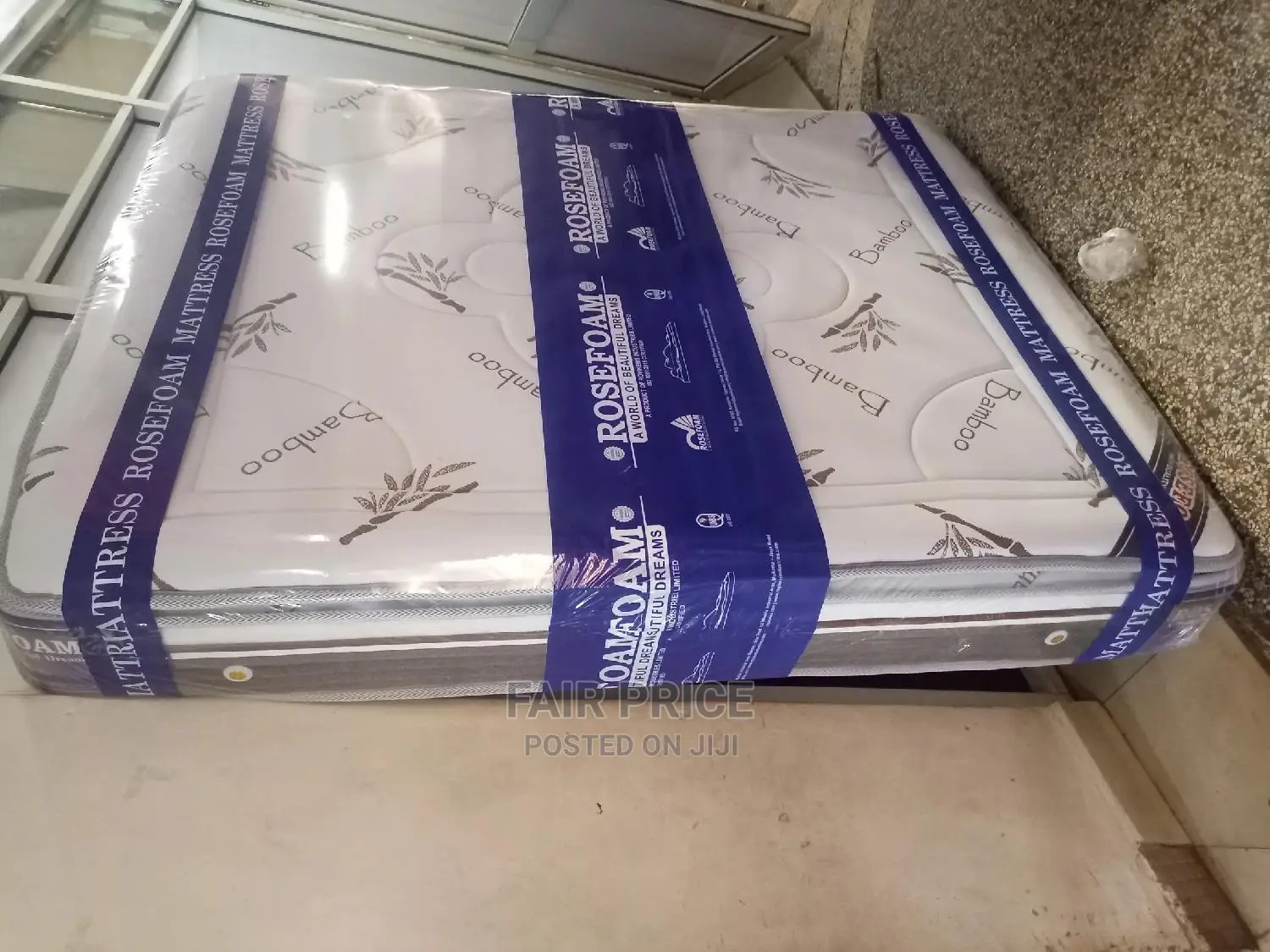 Spring Mattress Double Layer 4*6 in 10 Inches (White)