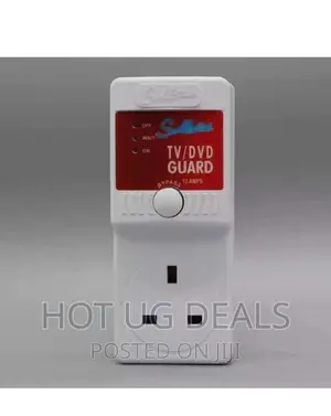 TV Guard With Surge Protection - White