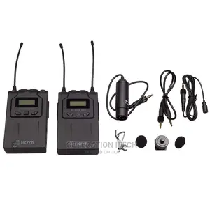 BOYA WM8 Pro- UHF Wireless Lavalier Microphone System