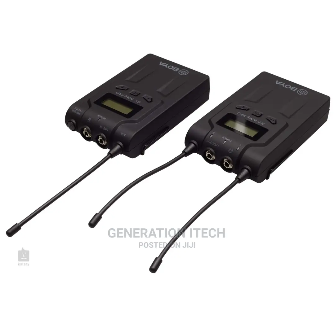 BOYA WM8 Pro- UHF Wireless Lavalier Microphone System