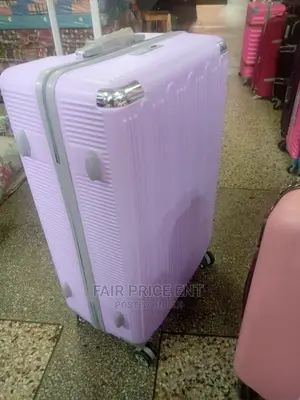 Original Plastic Suitcases.Extra Large.( Purple)