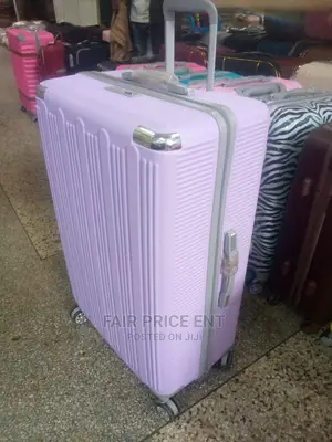 Original Plastic Suitcases.Medium ( Purple)