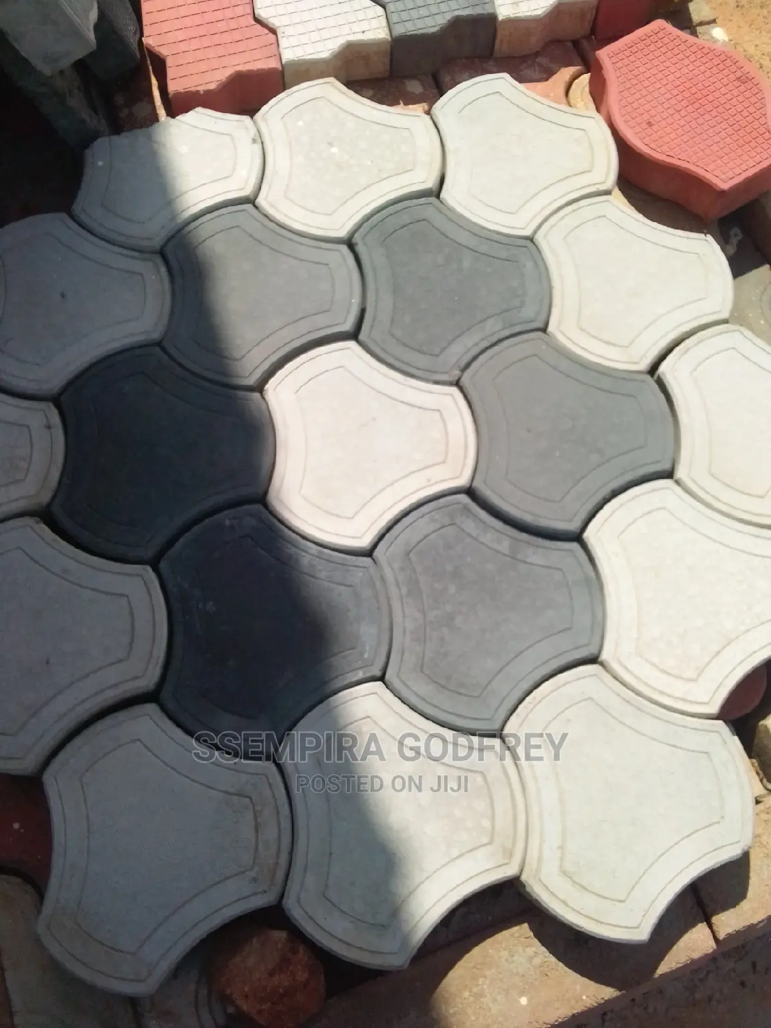 Coloured Modified Pavers